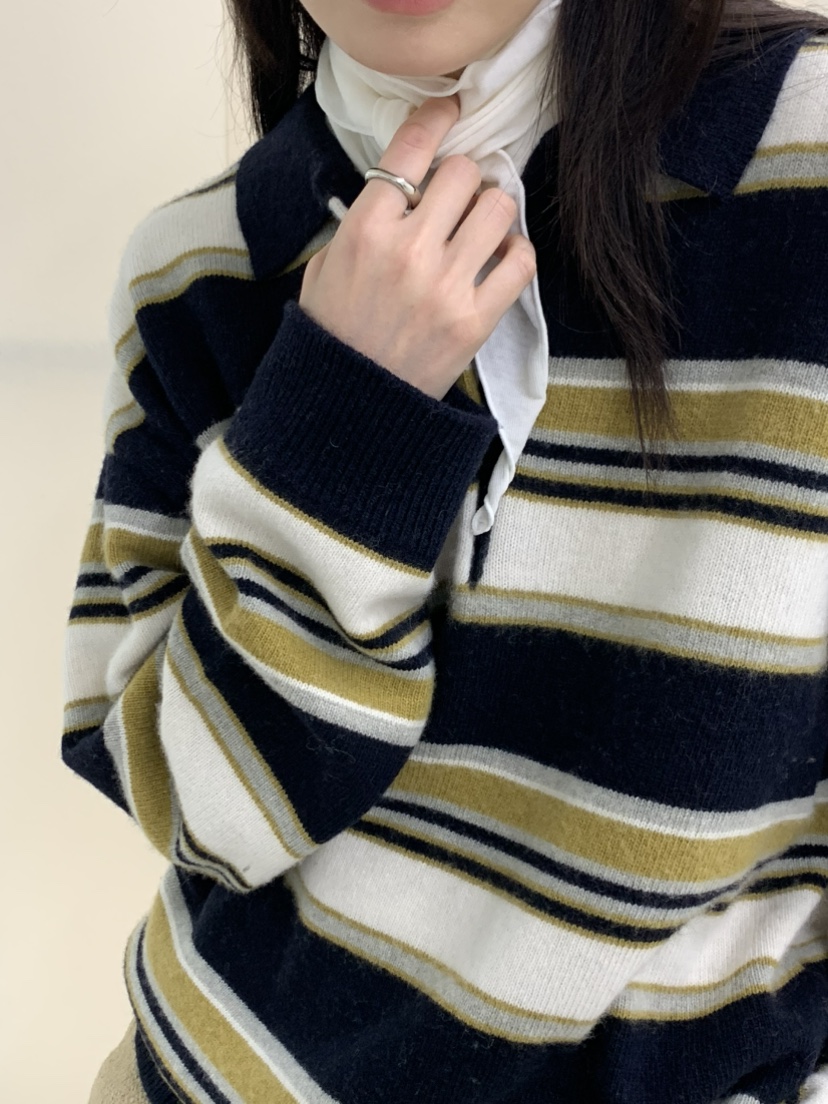 OURS東大門㊣直郵女士新款休閑熱賣人氣時尚25秋冬針織衫細羊毛OURS針織衫