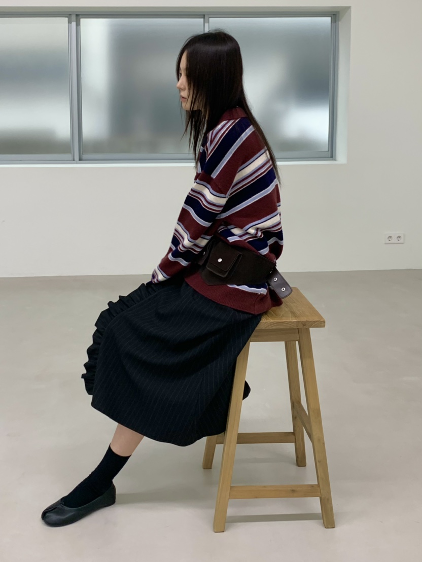 OURS東大門㊣直郵女士新款休閑熱賣人氣時尚25秋冬針織衫細羊毛OURS針織衫