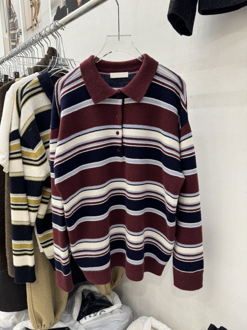 OURS東大門㊣直郵女士新款休閑熱賣人氣時尚25秋冬針織衫細羊毛OURS針織衫圖色2