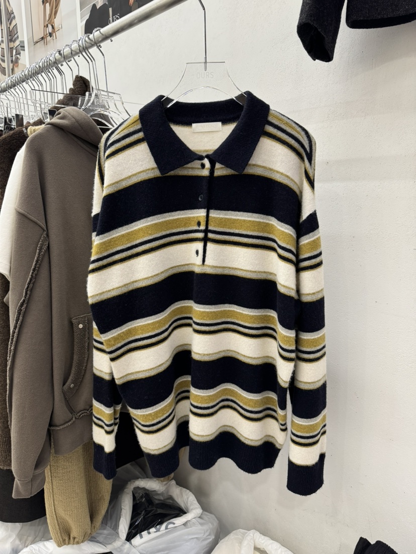 OURS東大門㊣直郵女士新款休閑熱賣人氣時尚25秋冬針織衫細羊毛OURS針織衫圖色3