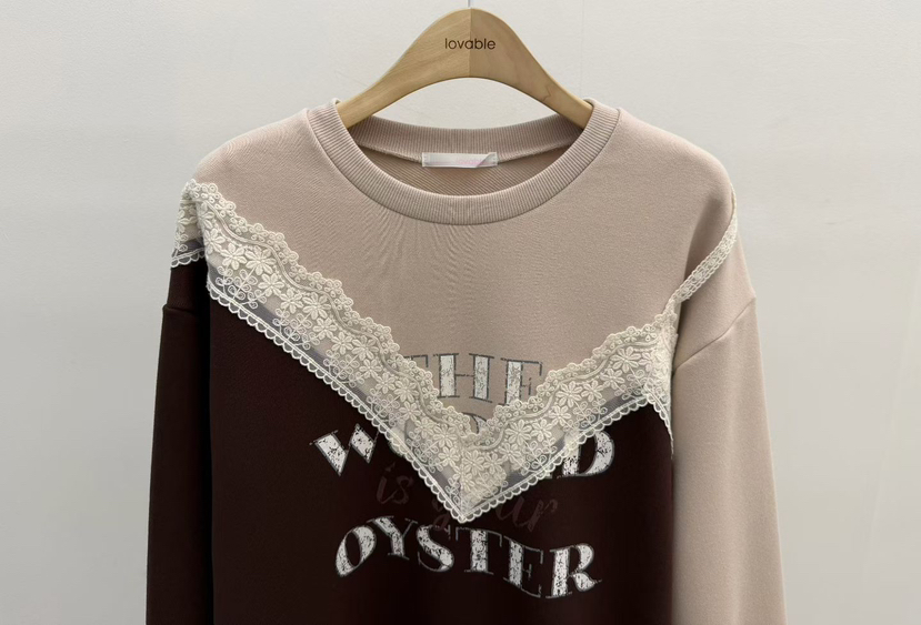 LOVABLE韓國代購㊣女士新款職業真品25秋冬人氣時尚推薦衛衣LOVABLE衛衣