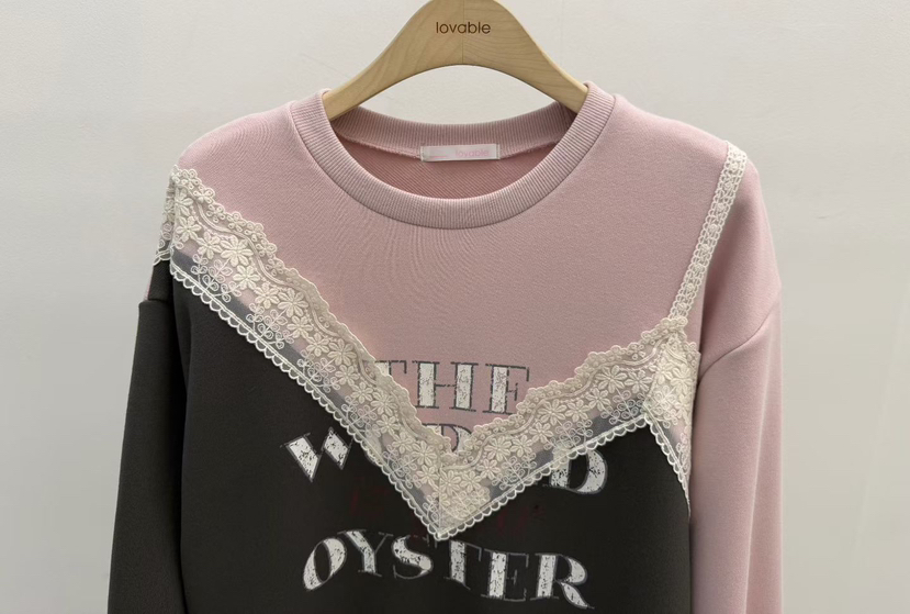 LOVABLE韓國代購㊣女士新款職業真品25秋冬人氣時尚推薦衛衣LOVABLE衛衣