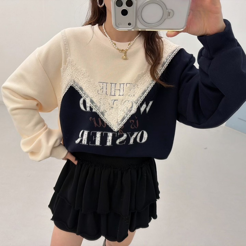 LOVABLE韓國代購㊣女士新款職業真品25秋冬人氣時尚推薦衛衣LOVABLE衛衣