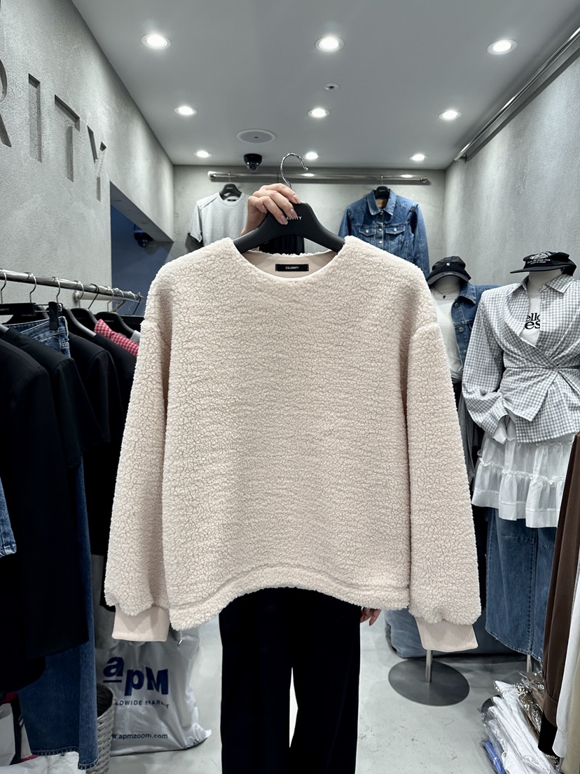 CELEBRITY-A東大門㊣實拍女士新品人氣25秋冬職業時尚衛衣CELEBRITY-A衛衣圖色2