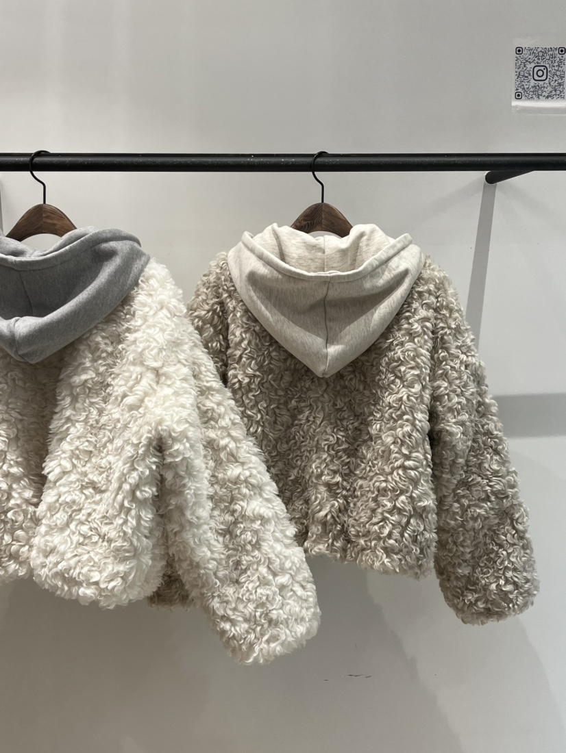 LOVE PULL東大門㊣直郵女裝新款推薦人氣職業夾克羊毛兜帽LOVE PULL夾克