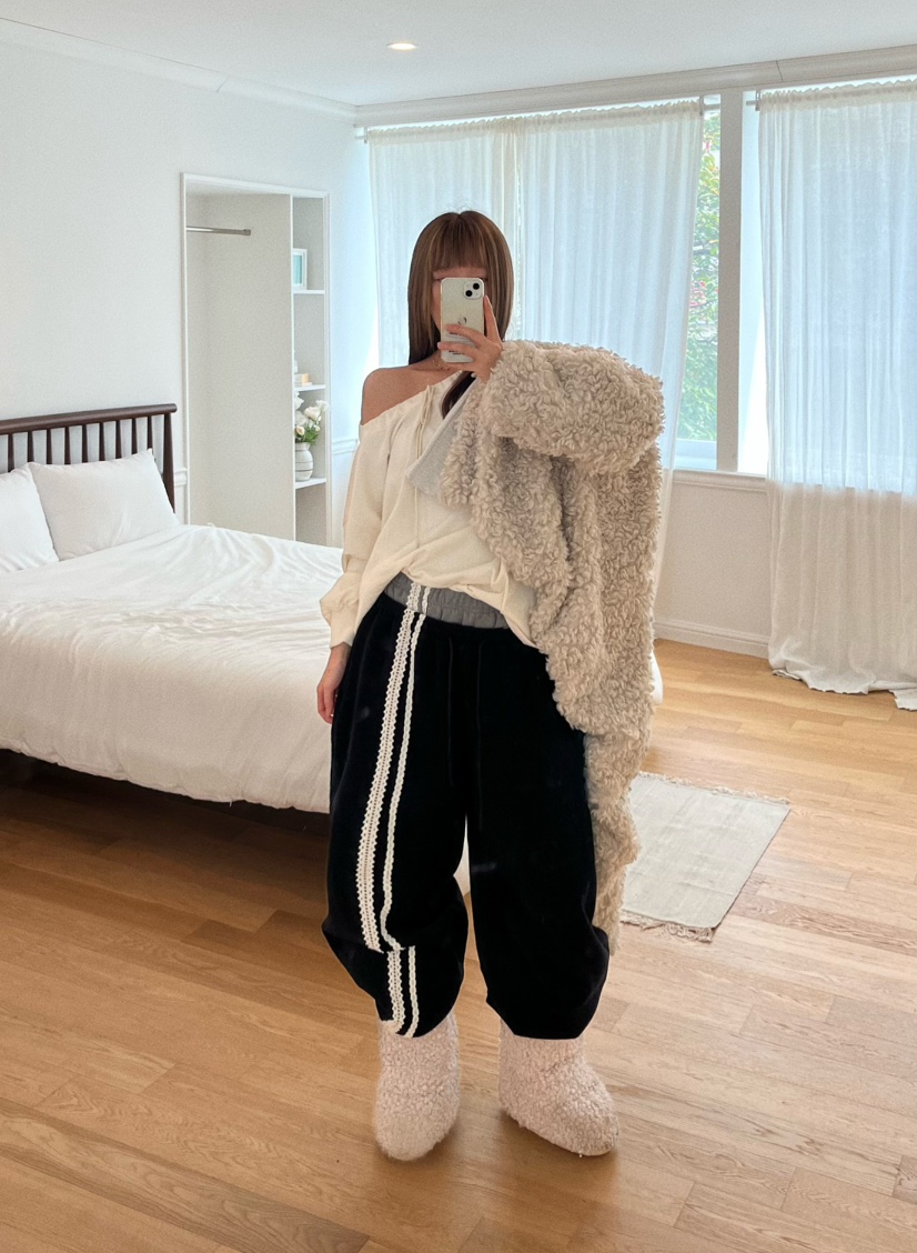 LOVE PULL東大門㊣直郵女裝新款推薦人氣職業夾克羊毛兜帽LOVE PULL夾克