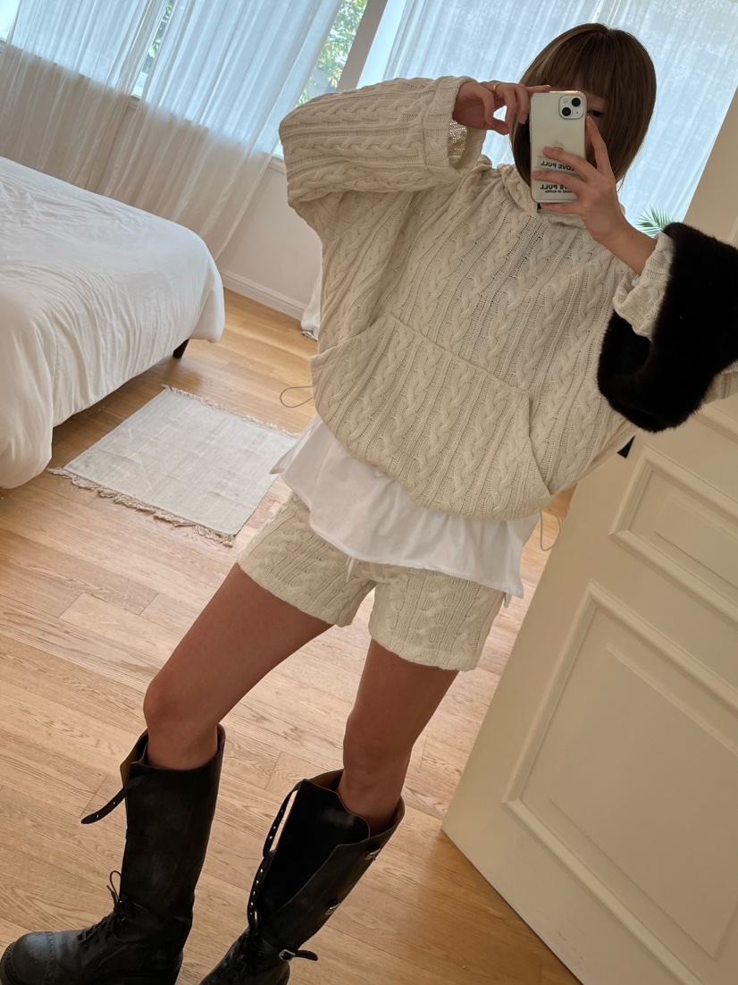 LOVE PULL東大門㊣實拍女裝新品休閑時尚推薦真品熱賣套裝LOVE PULL套裝