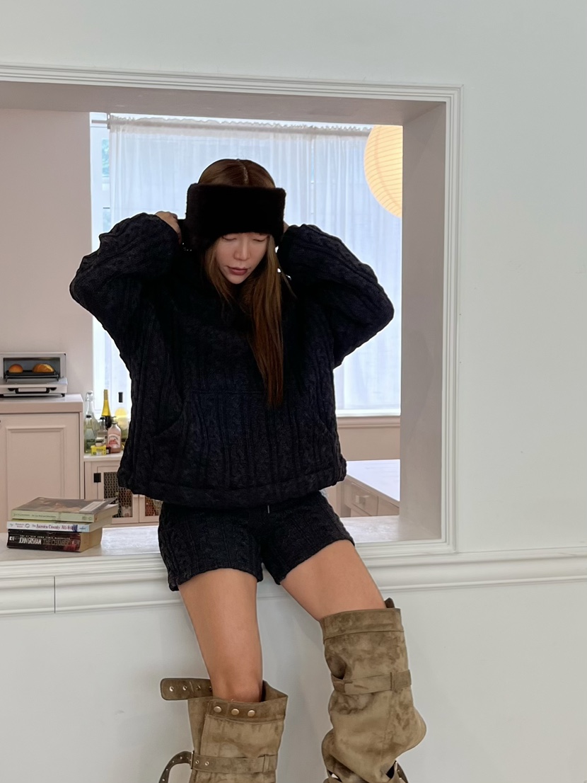 LOVE PULL東大門㊣實拍女裝新品休閑時尚推薦真品熱賣套裝LOVE PULL套裝