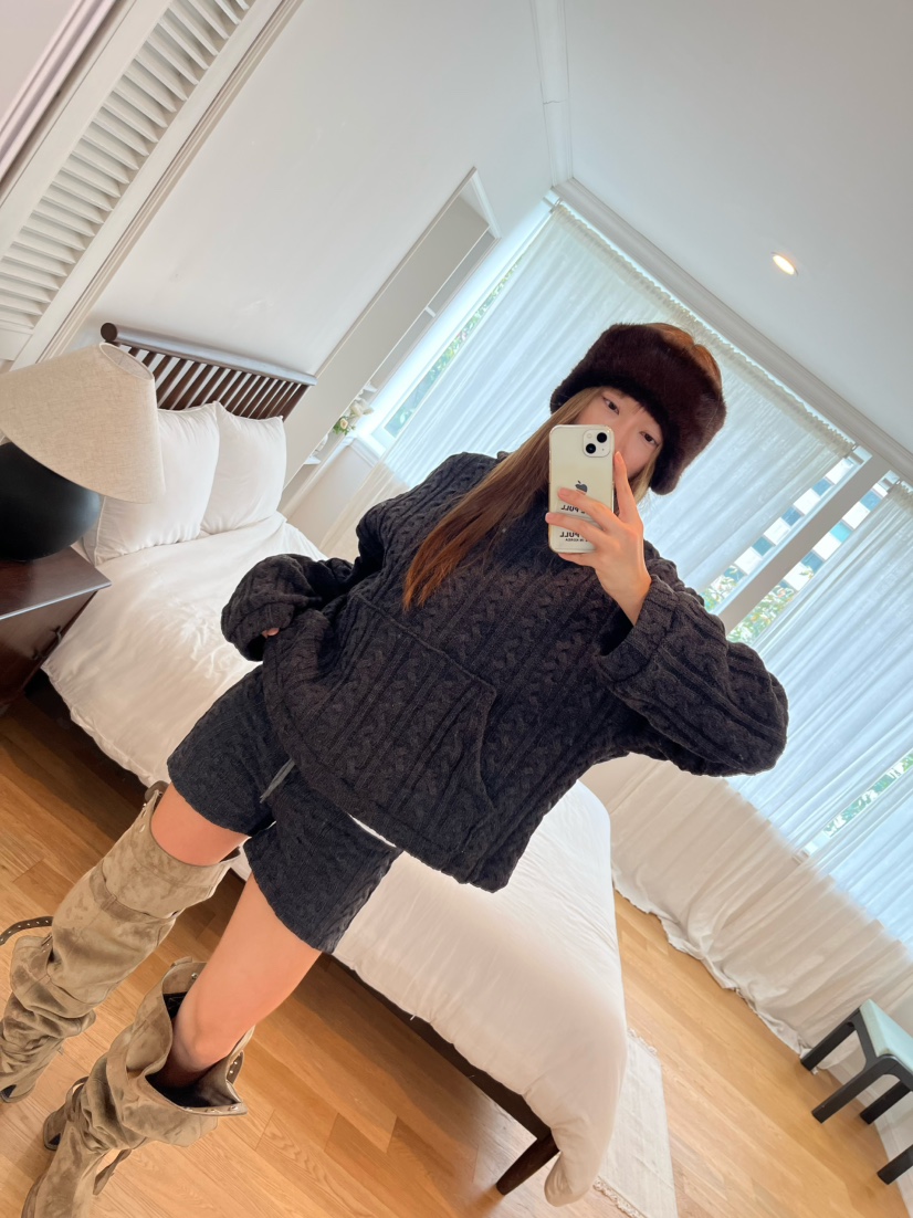 LOVE PULL東大門㊣實拍女裝新品休閑時尚推薦真品熱賣套裝LOVE PULL套裝