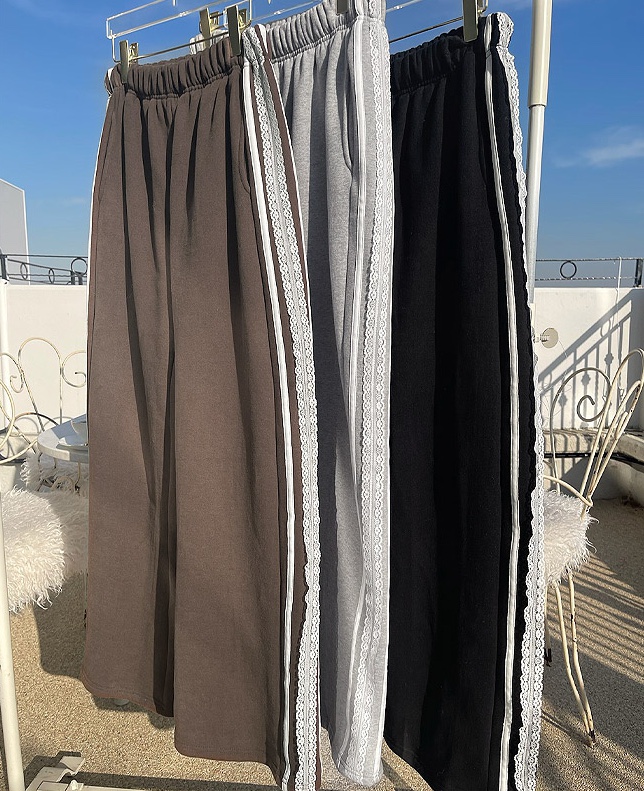 COME OPEN東大門㊣代購女裝新品職業時尚真品人氣休閑褲系帶COME OPEN/HAPER休閑褲