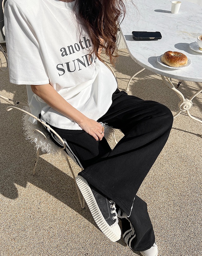 COME OPEN東大門㊣代購女裝新品職業時尚真品人氣休閑褲系帶COME OPEN/HAPER休閑褲