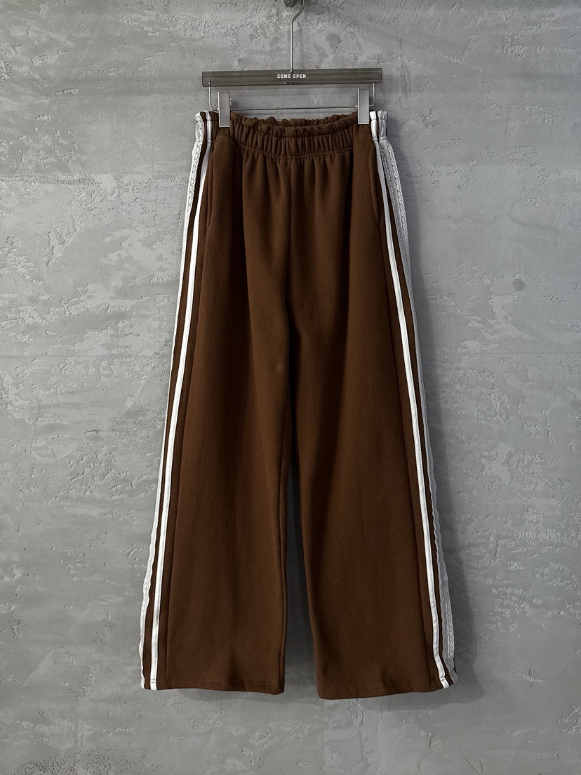 COME OPEN東大門㊣代購女裝新品職業時尚真品人氣休閑褲系帶COME OPEN/HAPER休閑褲圖色1