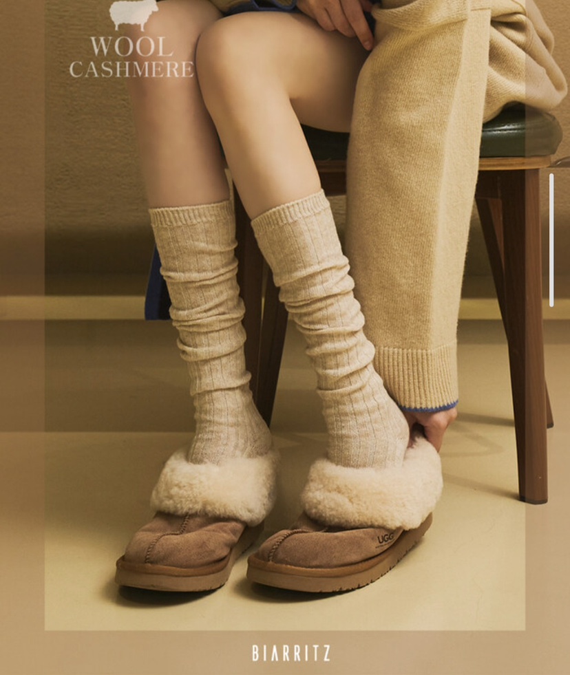 MU:TI韓國直郵㊣女士新款推薦職業時尚25秋冬休閑真品人氣襪子MU:TI襪子