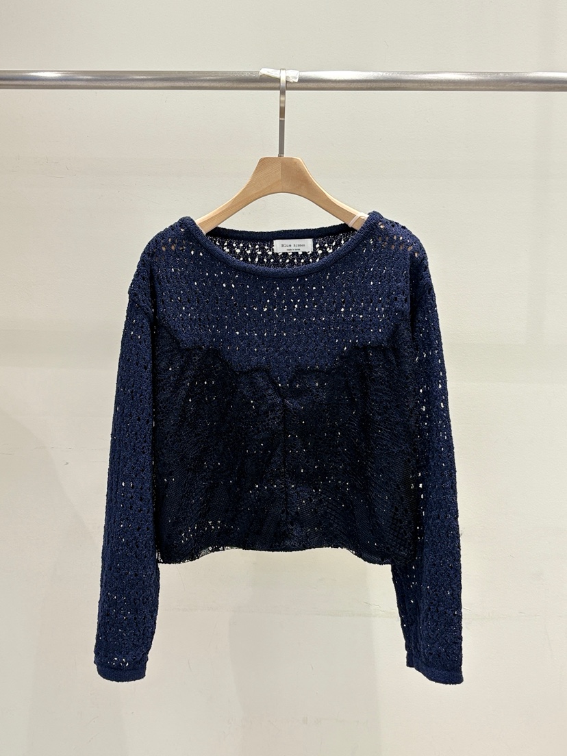 BLUE RIBBON東大門㊣代購女士新品25秋冬職業推薦熱賣針織衫BLUE RIBBON針織衫圖色2