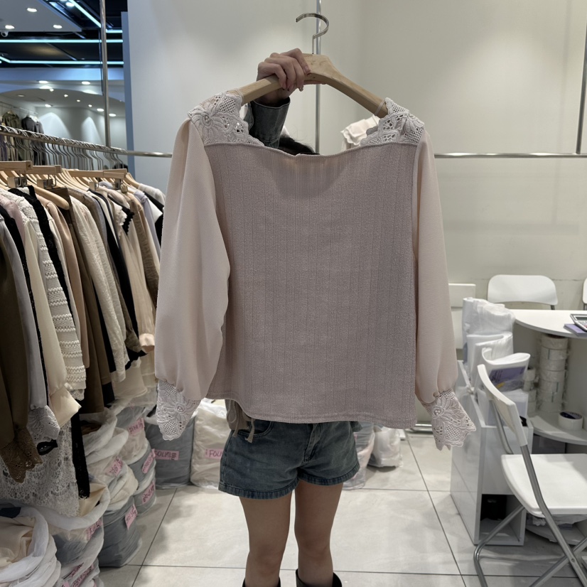 BLUE RIBBON東大門㊣代購女士新品推薦休閑職業真品長袖T恤BLUE RIBBON長袖T恤