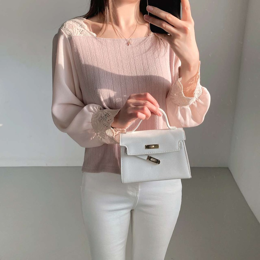 BLUE RIBBON東大門㊣代購女士新品推薦休閑職業真品長袖T恤BLUE RIBBON長袖T恤