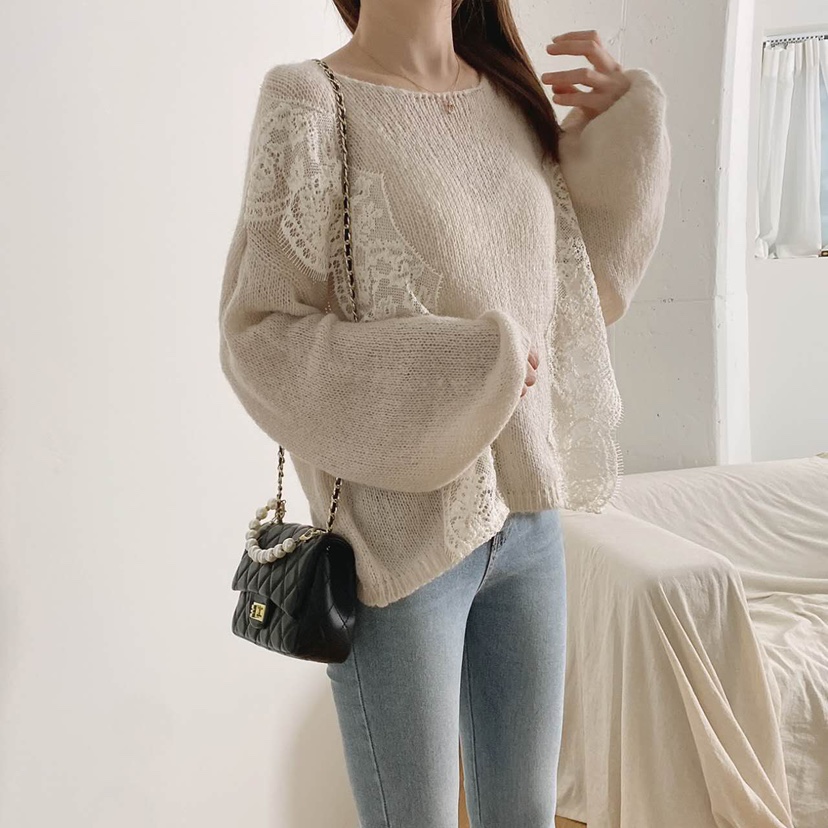 BLUE RIBBON東大門㊣直郵女士新品時尚熱賣休閑推薦針織衫BLUE RIBBON針織衫