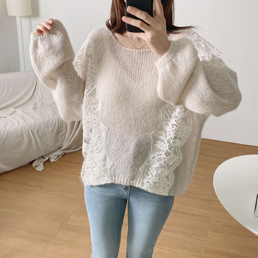 BLUE RIBBON東大門㊣直郵女士新品時尚熱賣休閑推薦針織衫BLUE RIBBON針織衫