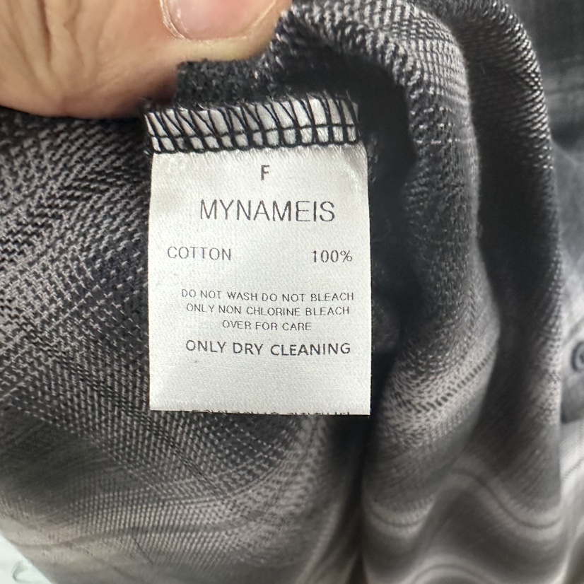 MYNAMEIS韓國直郵㊣女裝新品職業25秋冬時尚休閑襯衫蕾絲衫MYNAMEIS襯衫/蕾絲衫