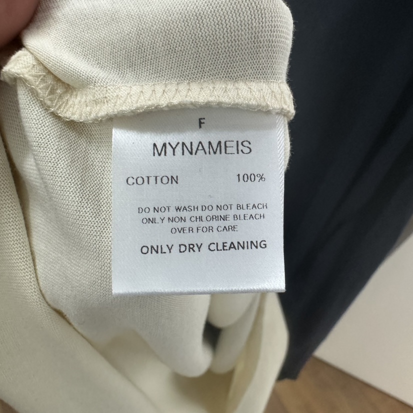 MYNAMEIS東大門㊣代購女士新款人氣25秋冬職業時尚推薦長袖T恤MYNAMEIS長袖T恤