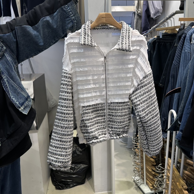 2MORROW韓國代購㊣女士新款休閑熱賣人氣真品時尚25秋冬夾克2MORROW夾克圖色1