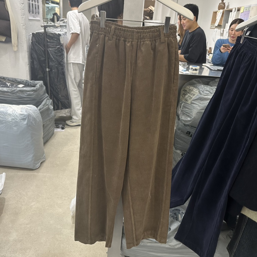 HELVETICA東大門㊣實拍女士新款熱賣時尚推薦職業休閑褲燈芯絨HELVETICA休閑褲