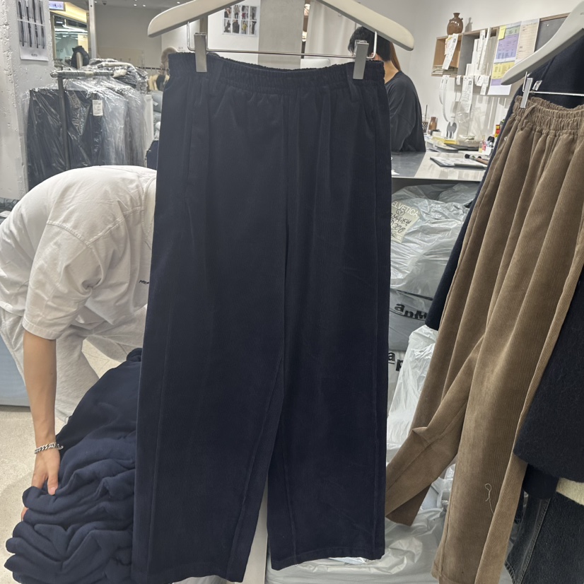 HELVETICA東大門㊣實拍女士新款熱賣時尚推薦職業休閑褲燈芯絨HELVETICA休閑褲圖色2