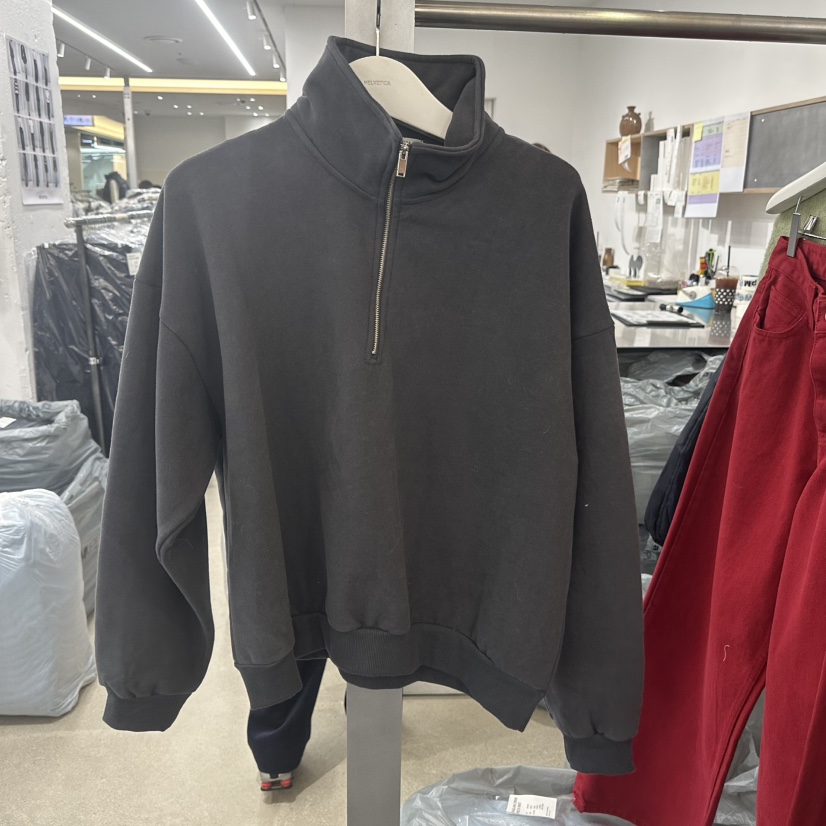 HELVETICA韓國代購㊣女士新款推薦真品時尚休閑職業衛衣高領HELVETICA衛衣圖色2