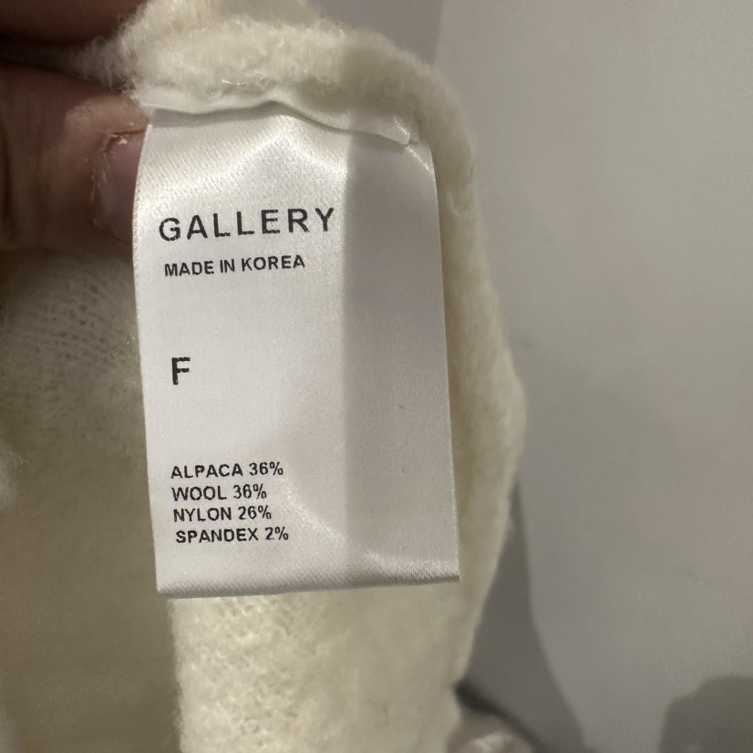 GALLERY-P東大門㊣直郵女士新品真品休閑時尚職業針織衫開衫GALLERY針織衫