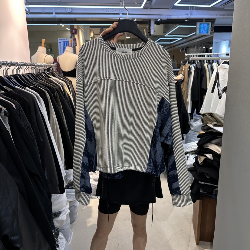 BAKHA東大門㊣實拍女裝新款25秋冬人氣時尚休閑熱賣長袖T恤BAKHA長袖T恤圖色1