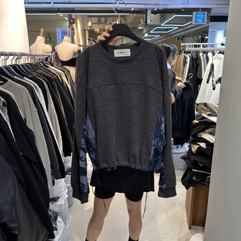 BAKHA東大門㊣實拍女裝新款25秋冬人氣時尚休閑熱賣長袖T恤BAKHA長袖T恤圖色2墨色