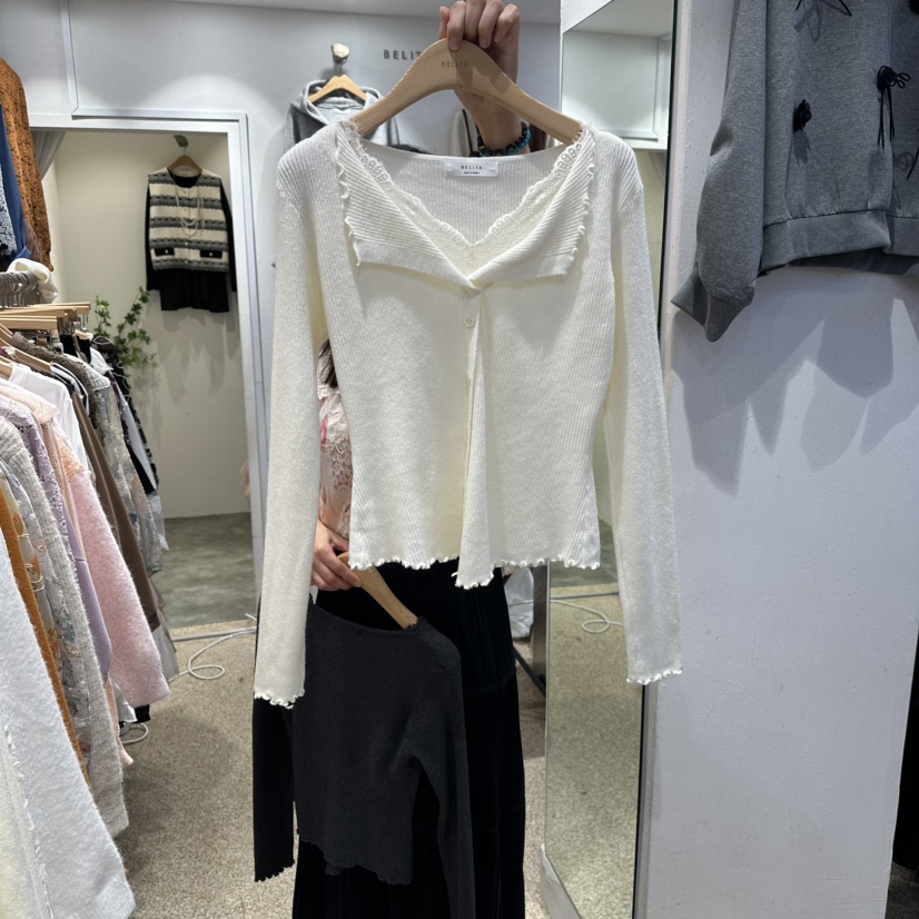 BELITA東大門㊣實拍女士新品職業熱賣休閑時尚人氣推薦針織衫BELITA針織衫圖色1