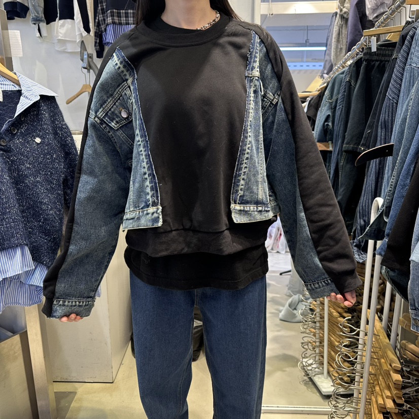 2MORROW韓國代購㊣女士新款人氣休閑真品熱賣推薦職業時尚衛衣2MORROW衛衣圖色1