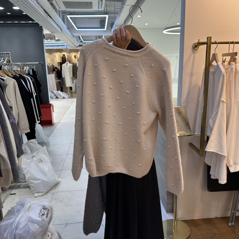 COCO HOLIC韓國直郵㊣女裝新品人氣時尚25秋冬休閑熱賣針織衫COCO HOLIC針織衫