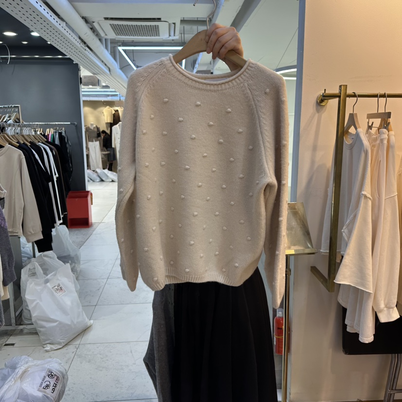 COCO HOLIC韓國直郵㊣女裝新品人氣時尚25秋冬休閑熱賣針織衫COCO HOLIC針織衫圖色1