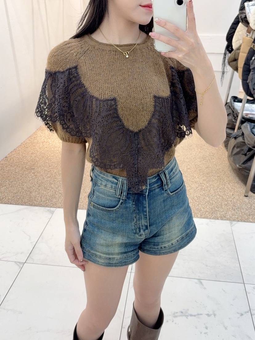 BLUE RIBBON韓國代購㊣女裝新品時尚推薦真品人氣職業針織衫BLUE RIBBON針織衫