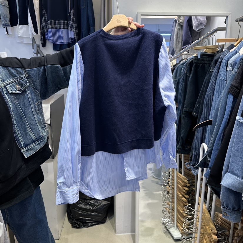 2MORROW東大門㊣直郵女士新品休閑職業真品25秋冬人氣熱賣衛衣2MORROW衛衣