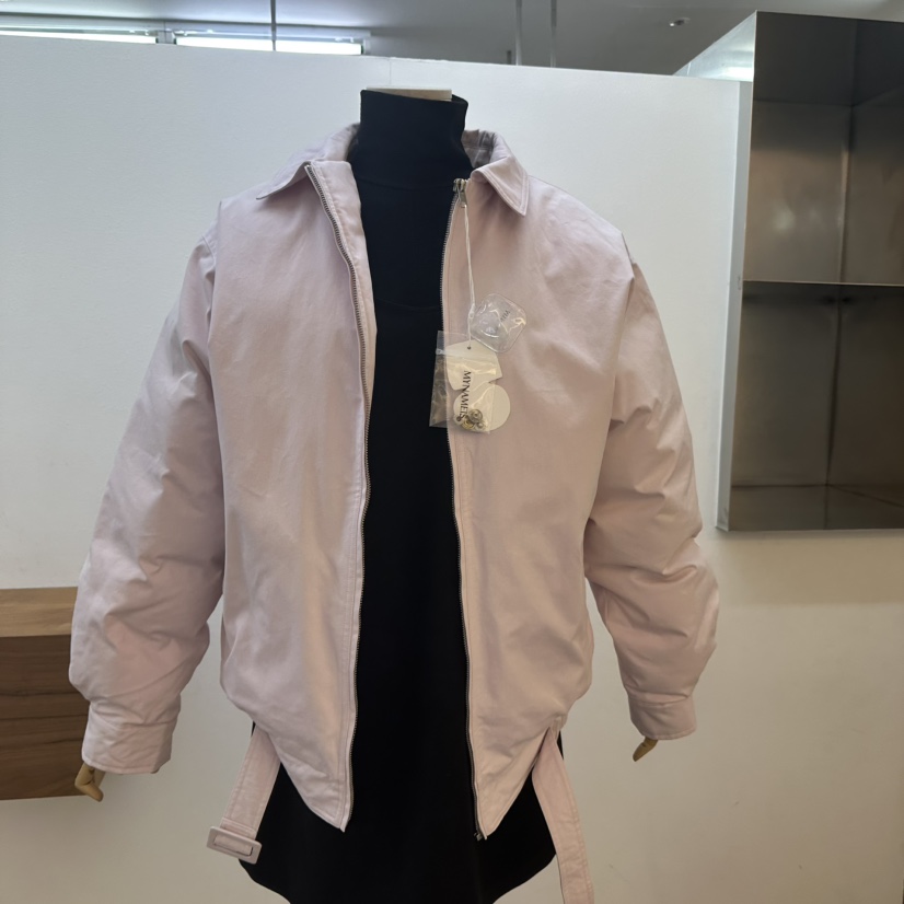 MYNAMEIS東大門㊣實拍女裝新品真品熱賣25秋冬職業夾克填充MYNAMEIS夾克圖色1