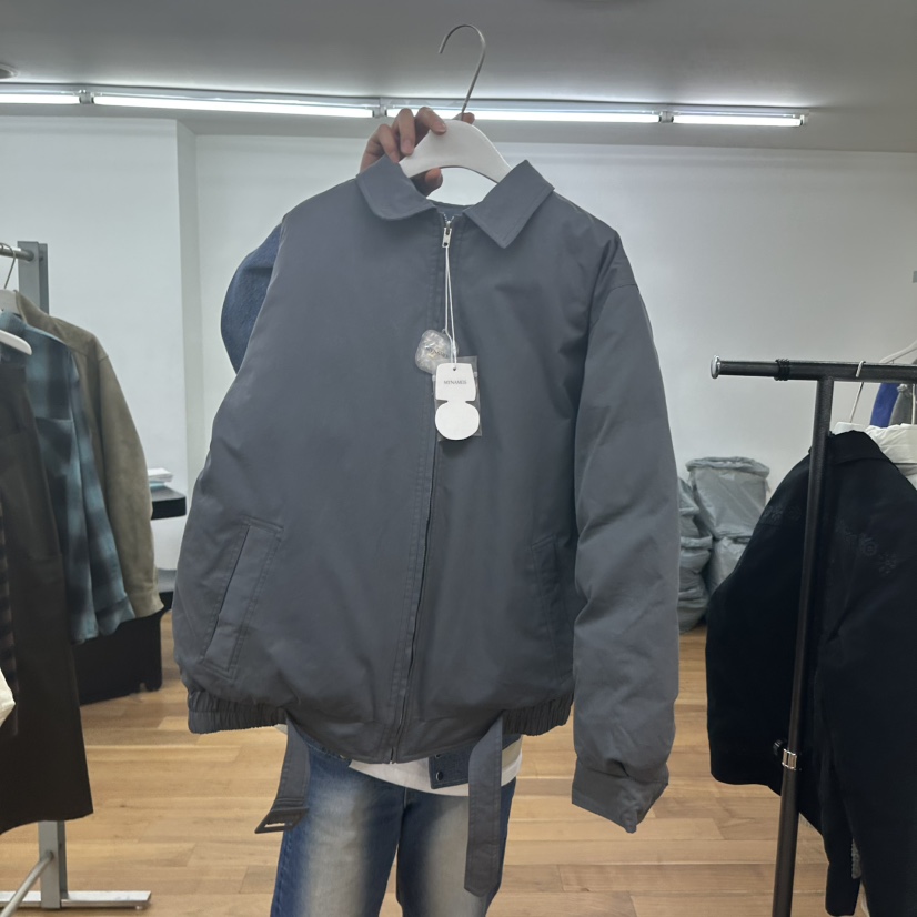 MYNAMEIS東大門㊣實拍女裝新品真品熱賣25秋冬職業夾克填充MYNAMEIS夾克圖色2