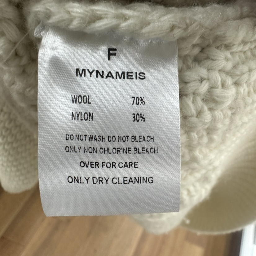 MYNAMEIS東大門㊣代購女裝新款25秋冬推薦熱賣時尚人氣針織衫MYNAMEIS針織衫