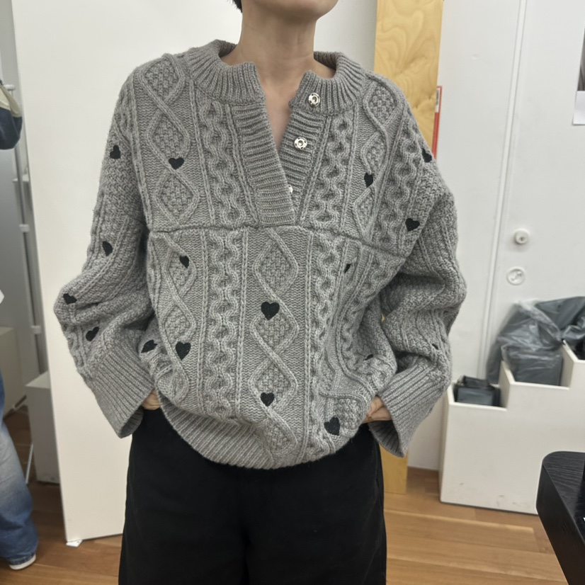 MYNAMEIS東大門㊣代購女裝新款25秋冬推薦熱賣時尚人氣針織衫MYNAMEIS針織衫