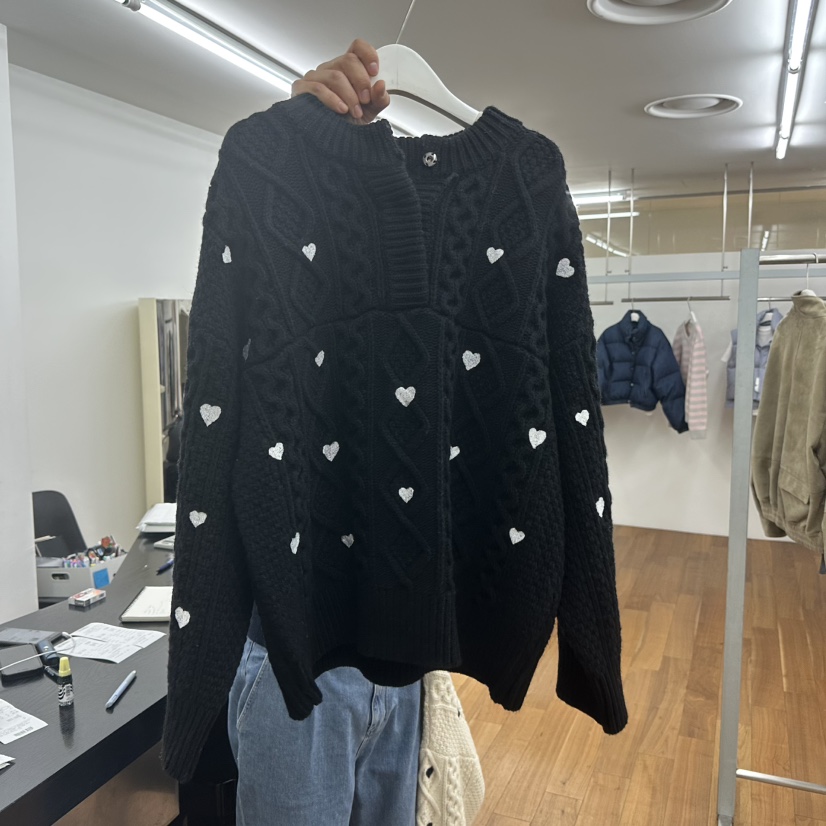 MYNAMEIS東大門㊣代購女裝新款25秋冬推薦熱賣時尚人氣針織衫MYNAMEIS針織衫圖色2