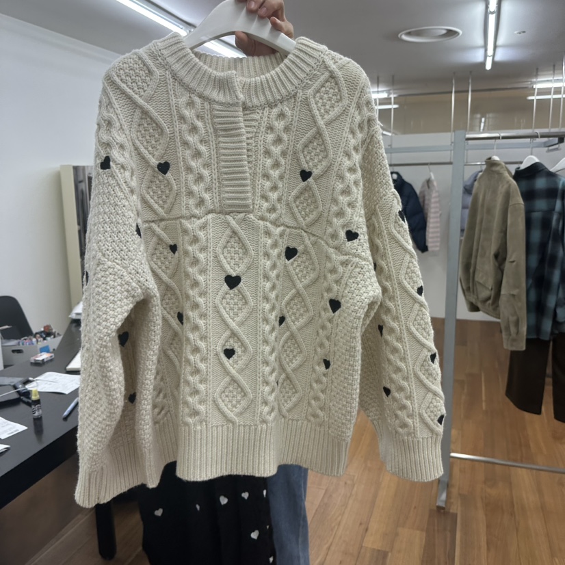 MYNAMEIS東大門㊣代購女裝新款25秋冬推薦熱賣時尚人氣針織衫MYNAMEIS針織衫圖色3