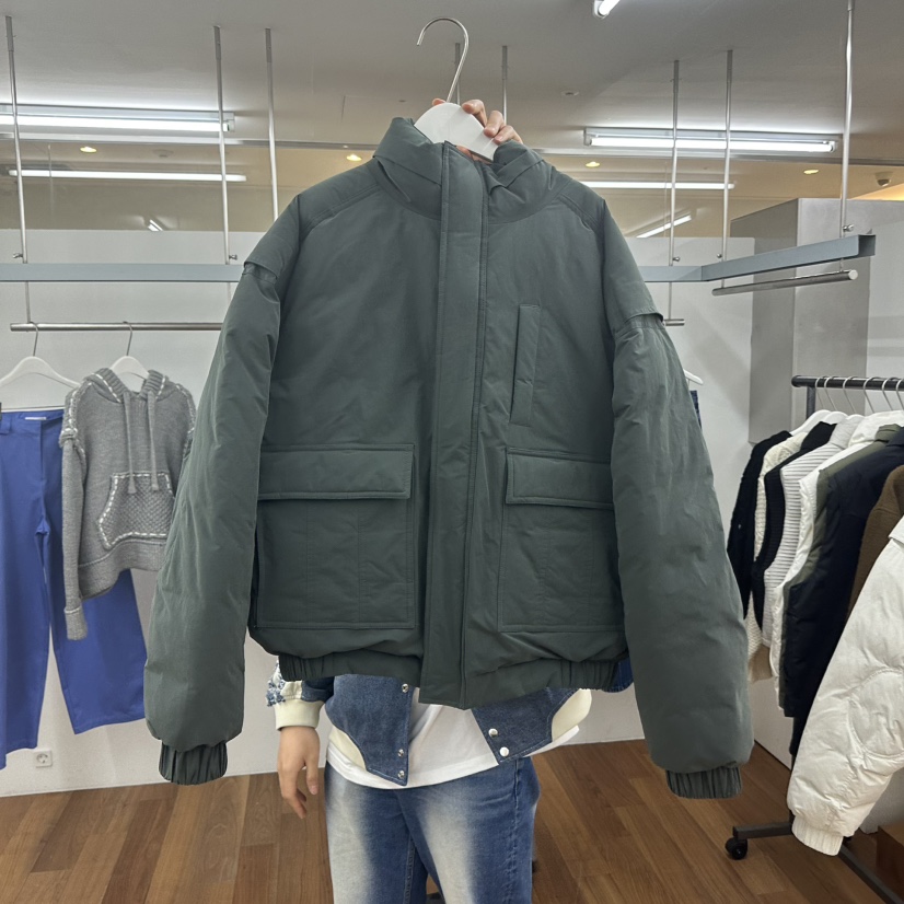 MYNAMEIS東大門㊣實拍女士新款職業25秋冬真品時尚短款羽絨服MYNAMEIS短款羽絨服圖色2