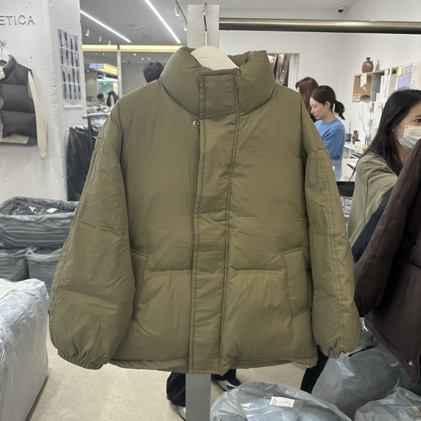 HELVETICA東大門㊣實拍女裝新款熱賣時尚推薦短款羽絨服填充HELVETICA短款羽絨服圖色2