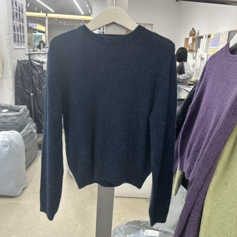 HELVETICA東大門㊣直郵女裝新款25秋冬熱賣休閑時尚針織衫羊駝HELVETICA針織衫圖色3