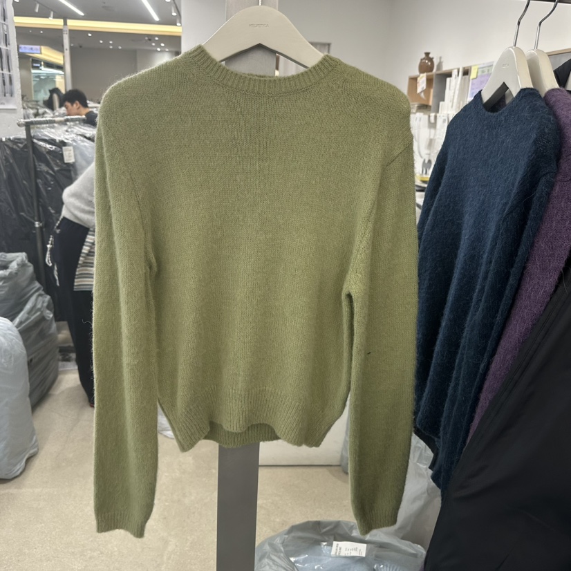 HELVETICA東大門㊣直郵女裝新款25秋冬熱賣休閑時尚針織衫羊駝HELVETICA針織衫圖色4
