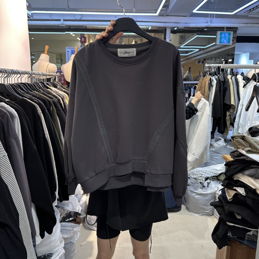 BAKHA東大門㊣實拍女士新品休閑推薦熱賣時尚真品職業25秋冬衛衣BAKHA衛衣圖色2