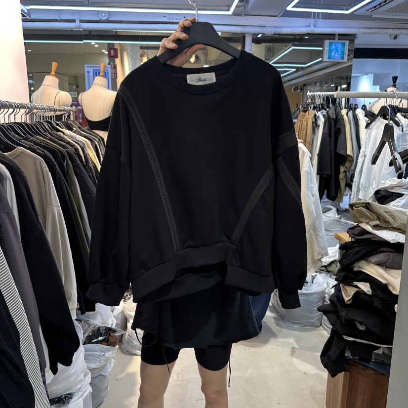 BAKHA東大門㊣實拍女士新品休閑推薦熱賣時尚真品職業25秋冬衛衣BAKHA衛衣圖色3