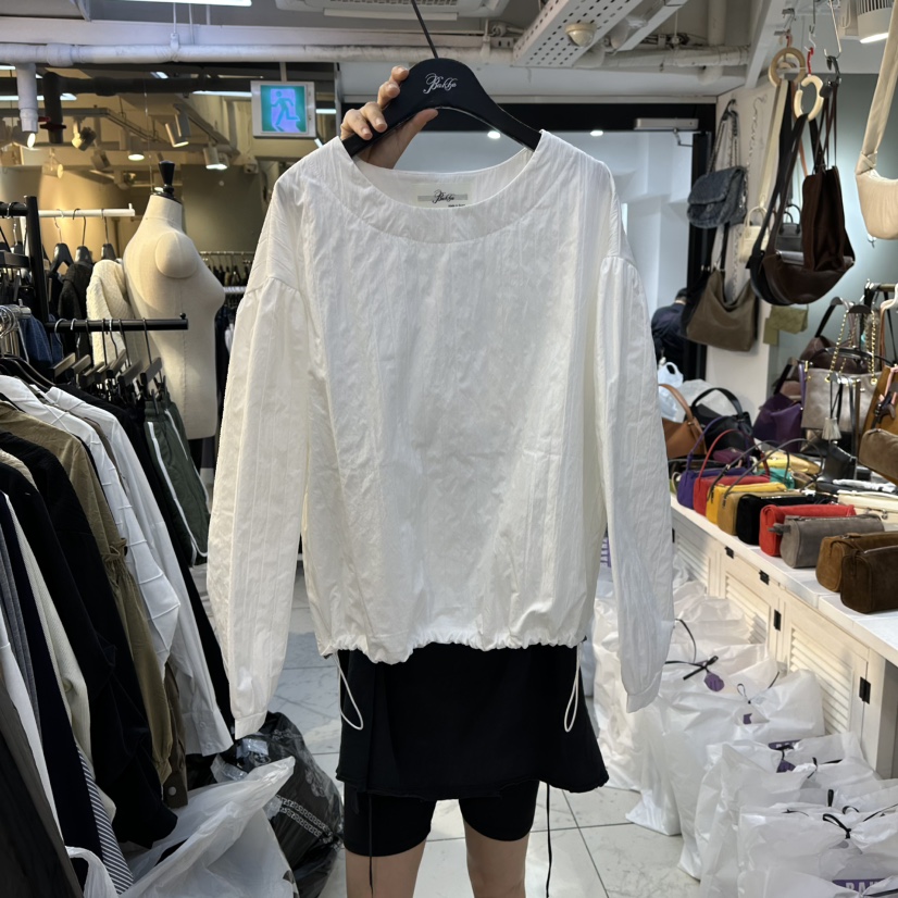 BAKHA東大門㊣直郵女裝新品人氣真品休閑推薦時尚襯衫蕾絲衫BAKHA襯衫/蕾絲衫圖色1